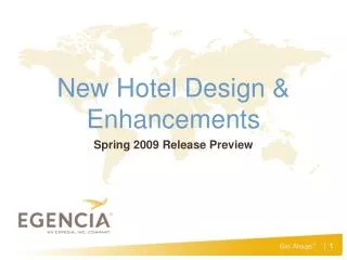 New Hotel Design &amp; Enhancements