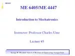 ME 6405/ME 4447 - slide 1