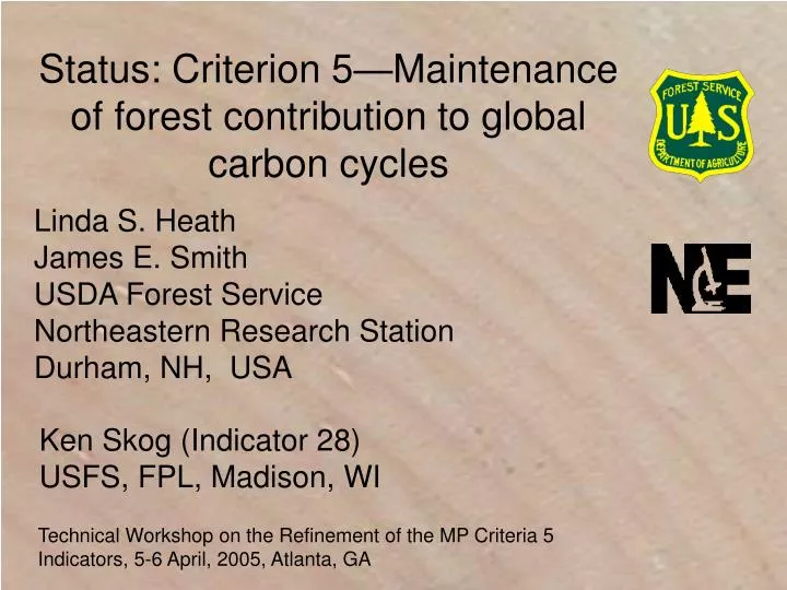 status criterion 5 maintenance of forest contribution to global carbon cycles