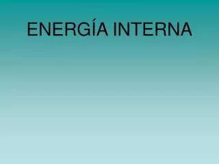 energ a interna