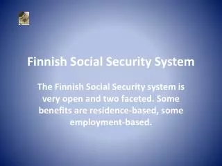 Finnish Social Security System