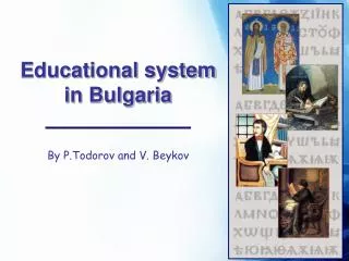 Educational system in Bulgaria