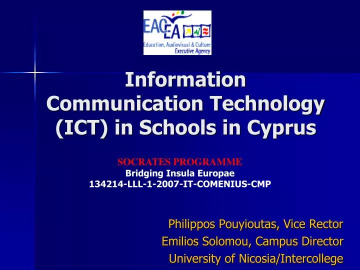 information communication technology ict in schools in cyprus