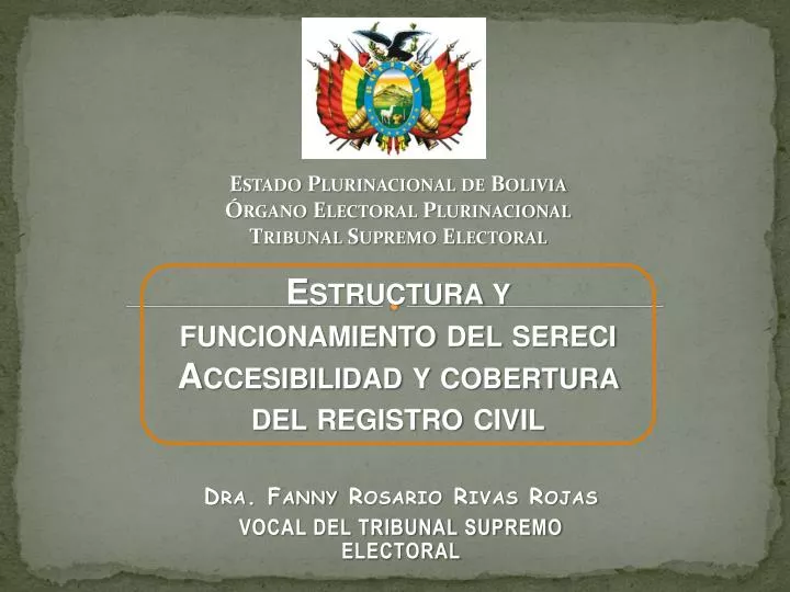 dra fanny rosario rivas rojas vocal del tribunal supremo electoral