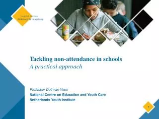 Tackling non-attendance in schools A practical approach