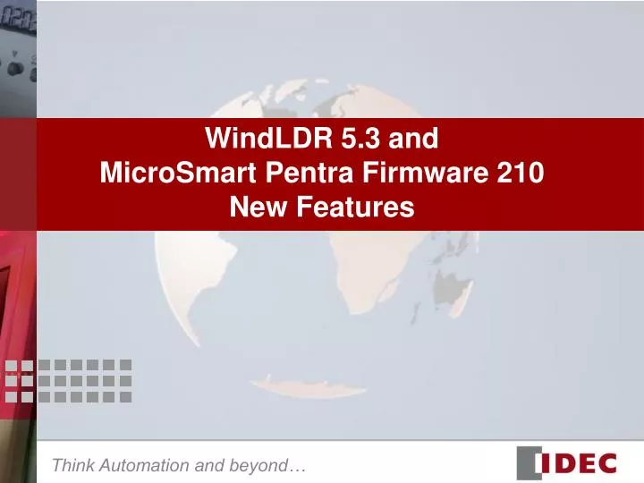 windldr 5 3 and microsmart pentra firmware 210 new features