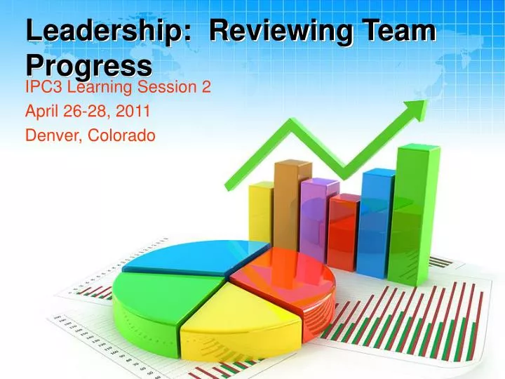 leadership reviewing team progress