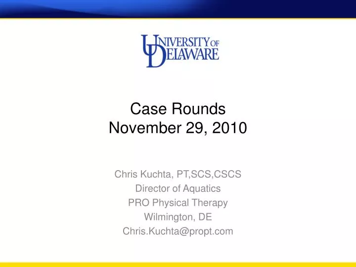 case rounds november 29 2010
