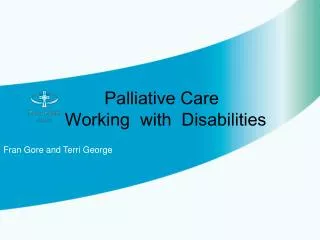 Palliative Care Working with Disabilities