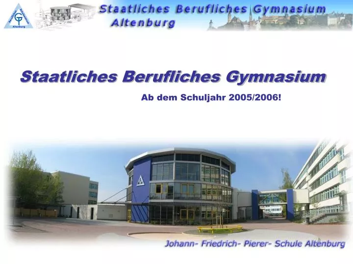 staatliches berufliches gymnasium