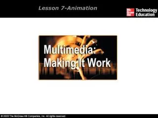 Lesson 7-Animation
