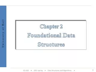 Chapter 2 Foundational Data Structures