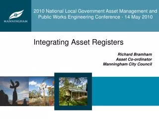 Integrating Asset Registers
