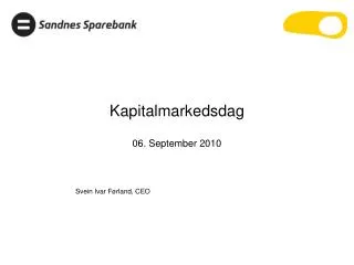 kapitalmarkedsdag