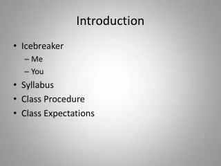 Introduction