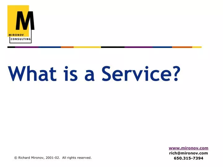 what is a service