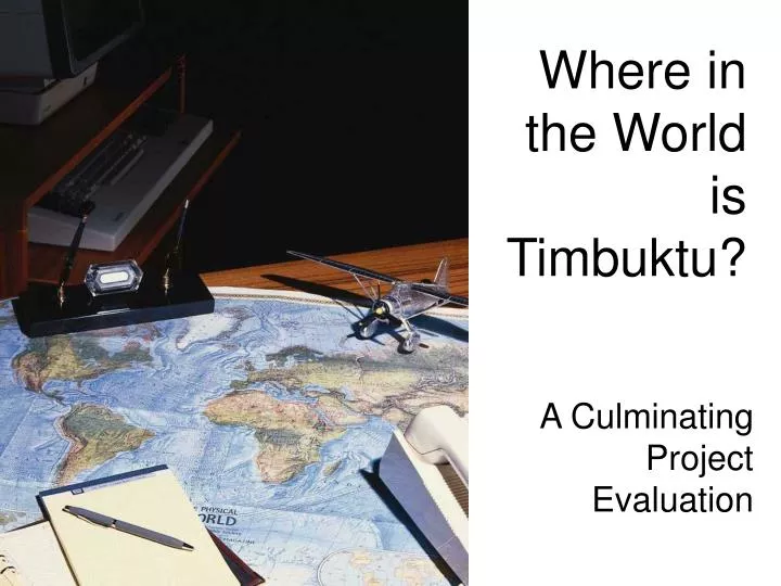 where in the world is timbuktu