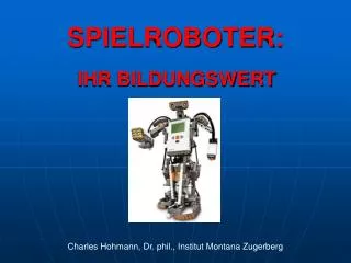 spielroboter