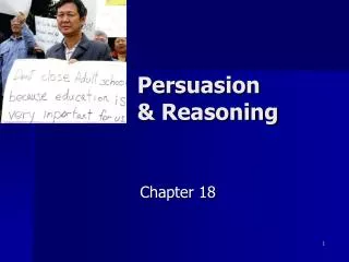 Persuasion &amp; Reasoning