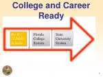 College and Career Ready