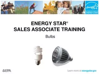 ENERGY STAR ® SALES ASSOCIATE TRAINING