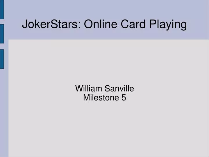 william sanville milestone 5