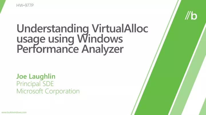 understanding virtualalloc usage using windows performance analyzer