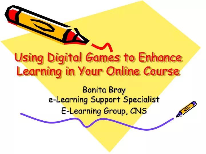 using digital games to enhance learning in your online course