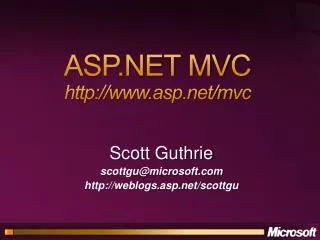 ASP.NET MVC http://www.asp.net/mvc