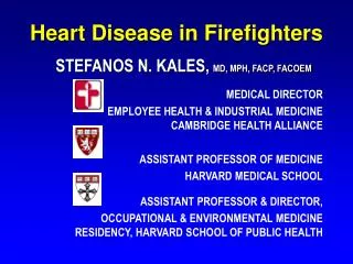 Heart Disease in Firefighters