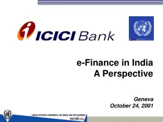 e-Finance in India A Perspective