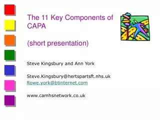The 11 Key Components of CAPA (short presentation)