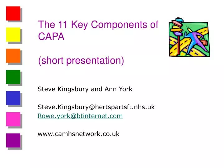 the 11 key components of capa short presentation