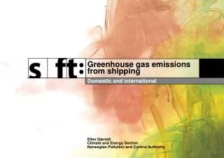 Greenhouse gas emissions from shipping