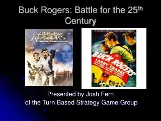 Buck Rogers: Battle for the 25th Century