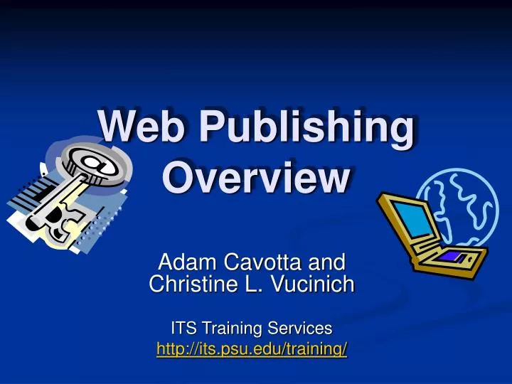web publishing overview
