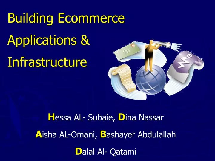 building ecommerce applications infrastructure