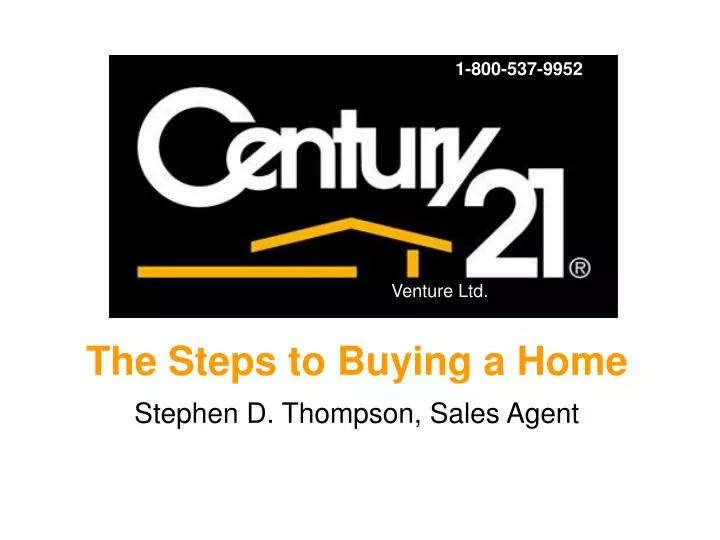 the steps to buying a home stephen d thompson sales agent