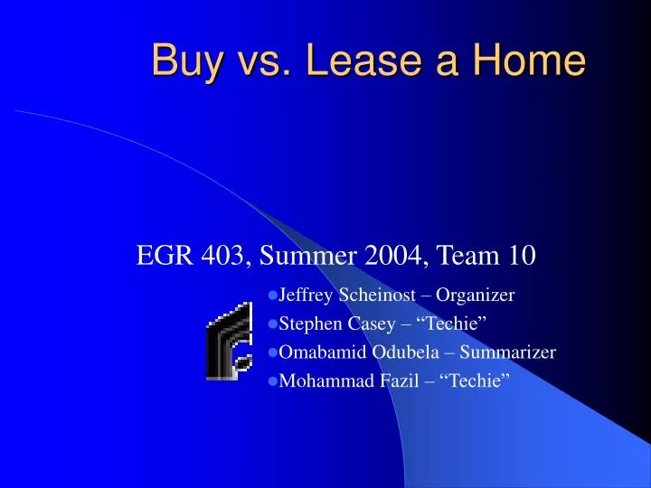 buy vs lease a home