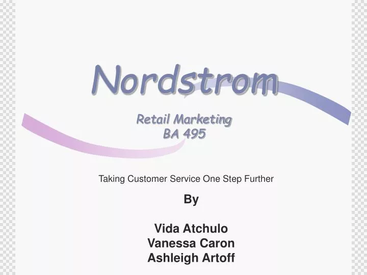 nordstrom retail marketing ba 495