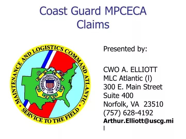 coast guard mpceca claims