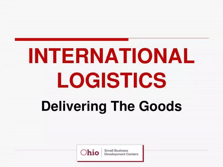 international logistics