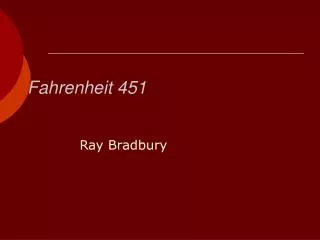 Fahrenheit 451