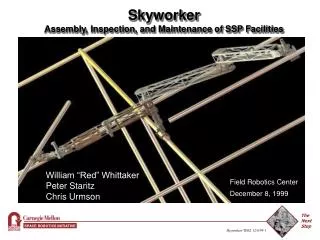 Skyworker Assembly, Inspection, and Maintenance of SSP Facilities