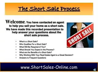 The Short Sale Process