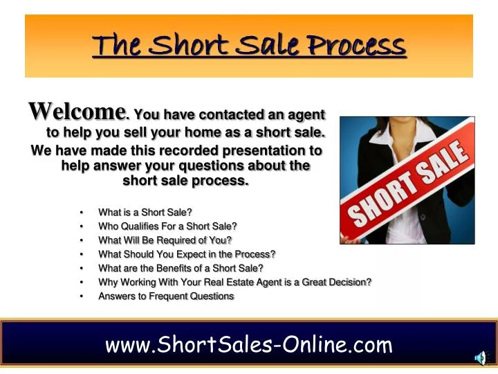the short sale process