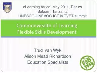 Commonwealth of Learning Flexible Skills Development