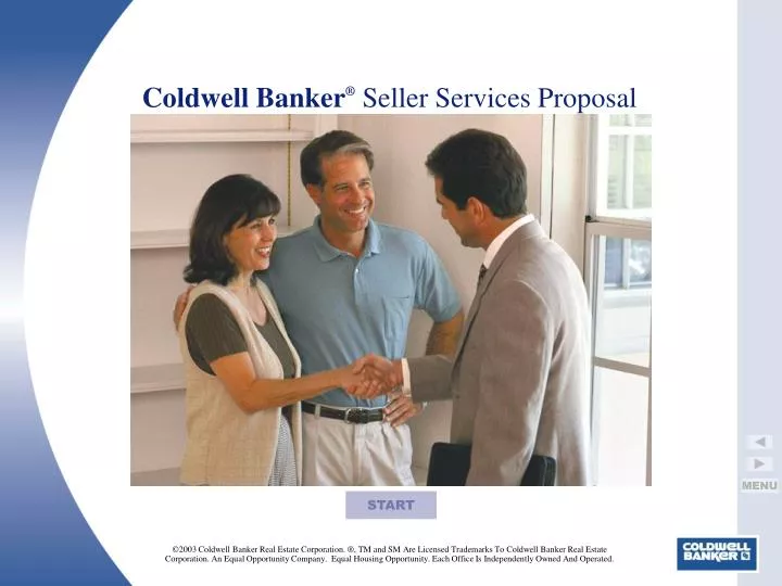 coldwell banker seller services proposal