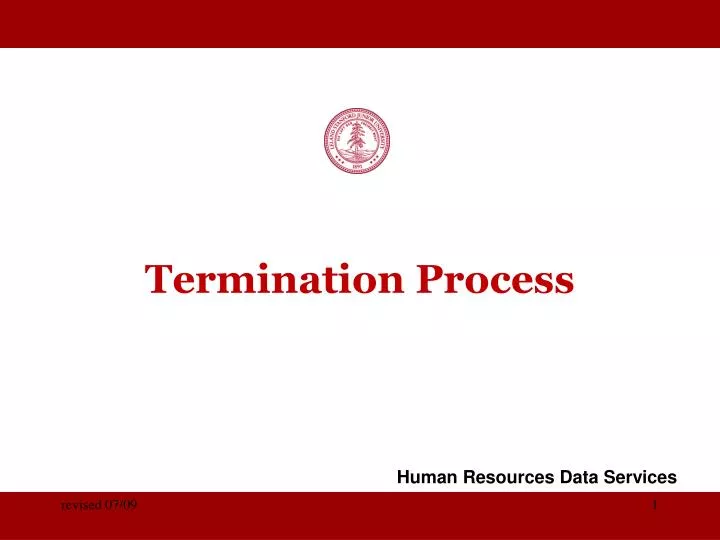 termination process