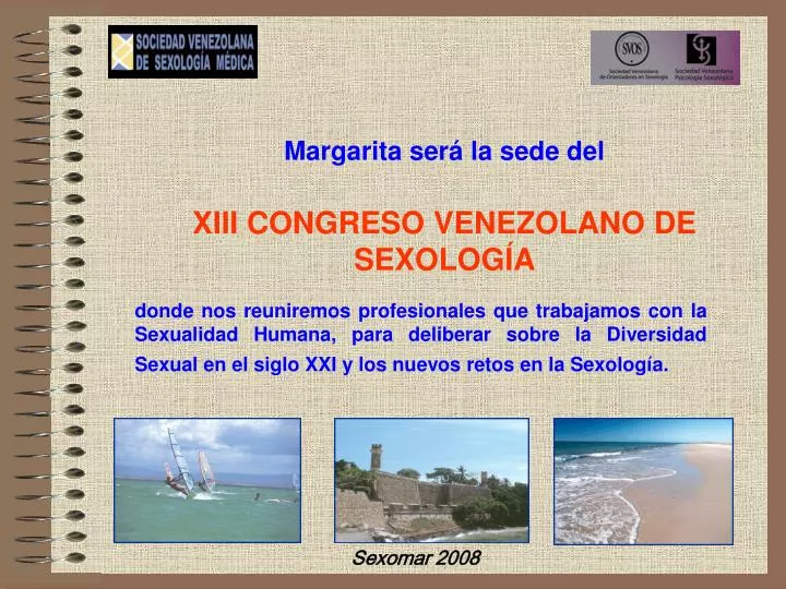 margarita ser la sede del xiii congreso venezolano de sexolog a